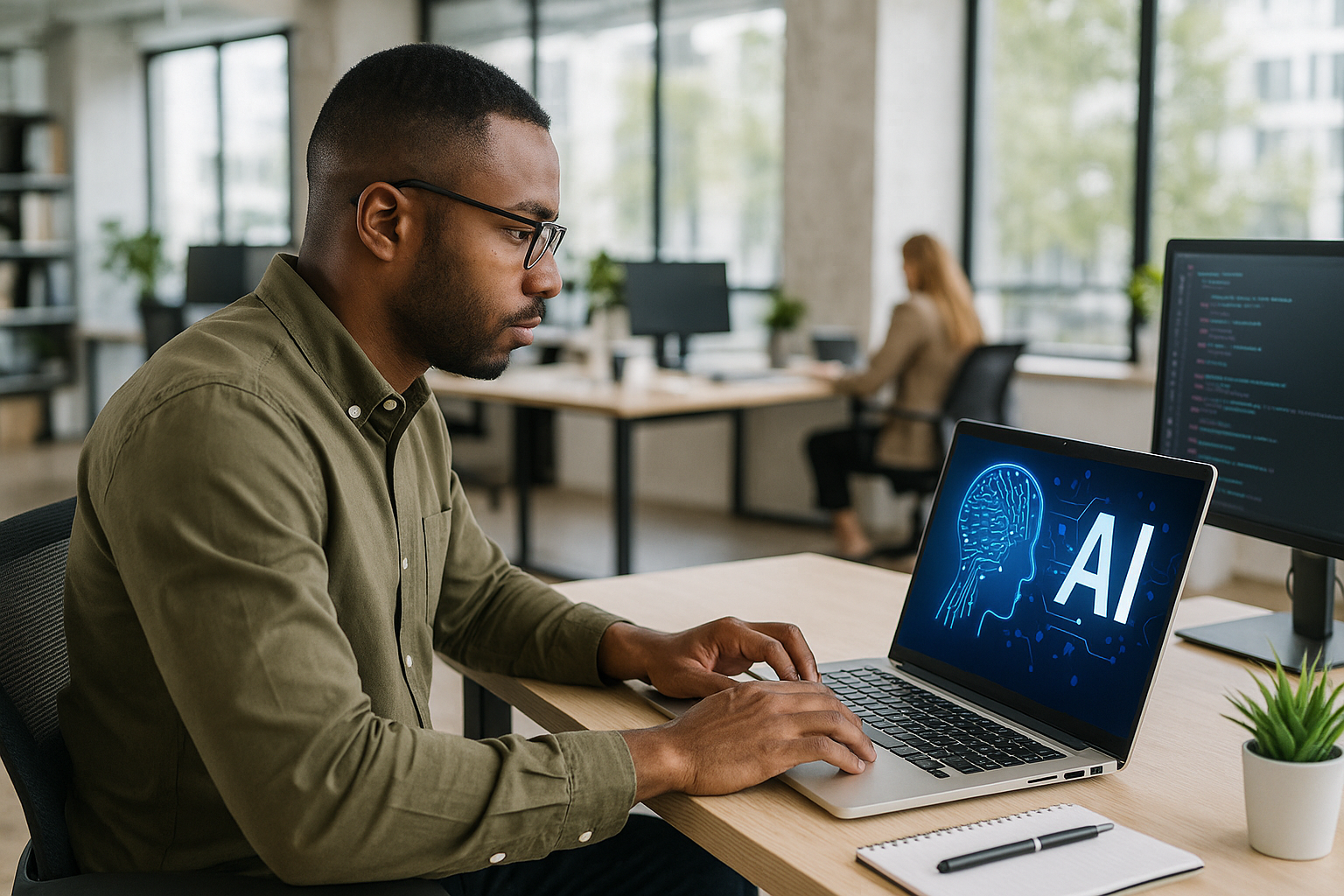 Indiana business using AI-driven IT management tools to improve efficiency and technology performance