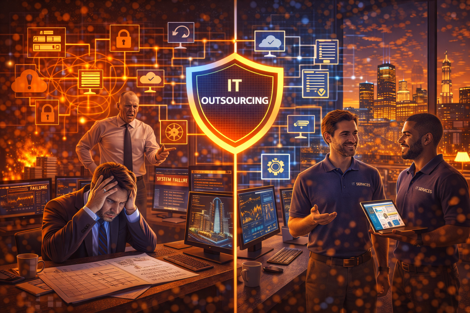 Full IT Outsourcing Indiana | Replace In-House IT Teams