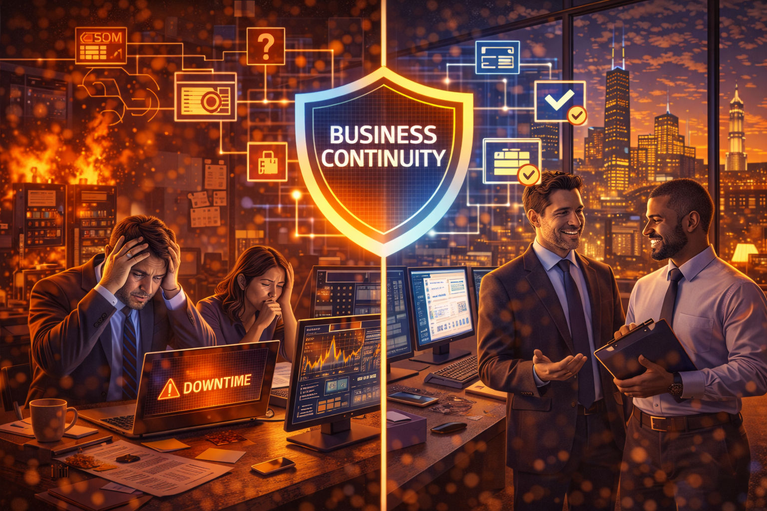 Business Continuity Planning in Indiana: How Much Downtime Can Your Business Afford?